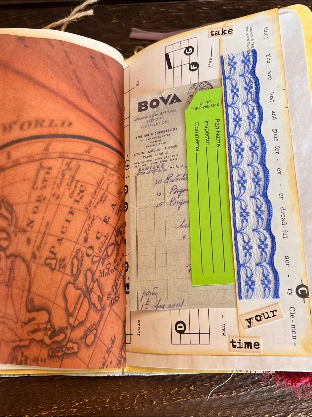 Book Lover Junk Journal Bookish Reader Vintage Softcover 3 Signatures Decorated